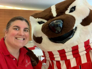 Steph Van Pay and Bucky